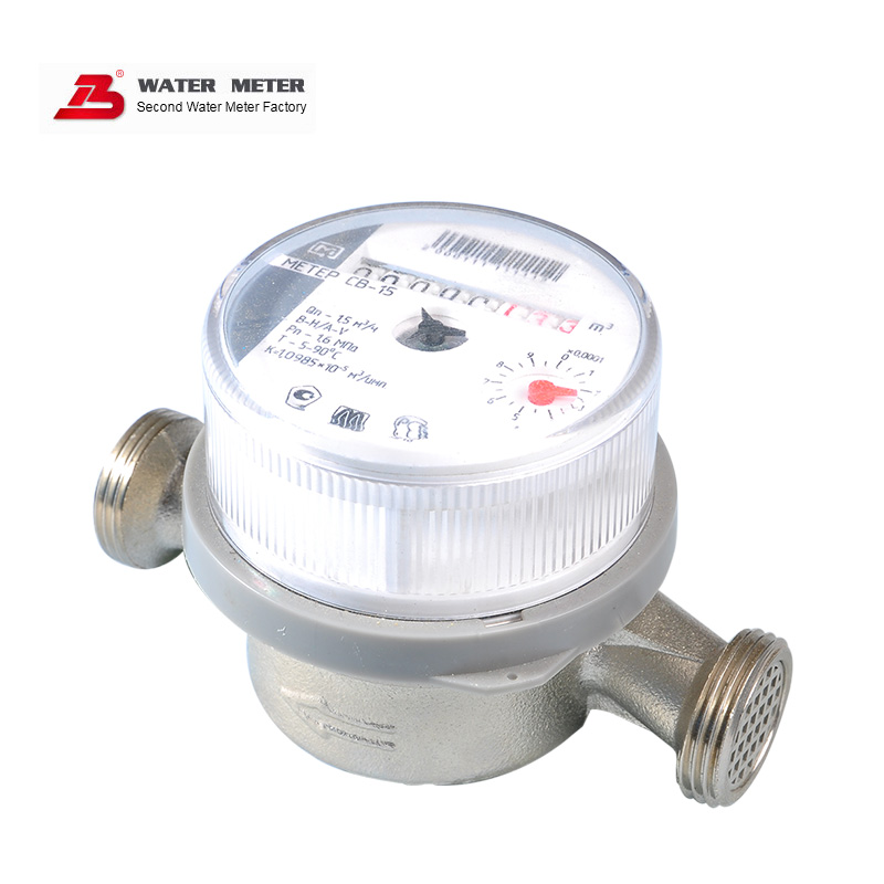 Dry single water meter