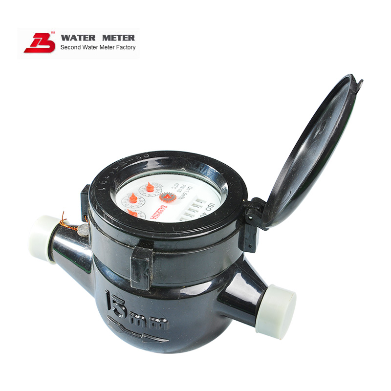 Dry plastic water meter